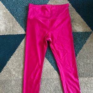 Hot pink Athleta leggings
